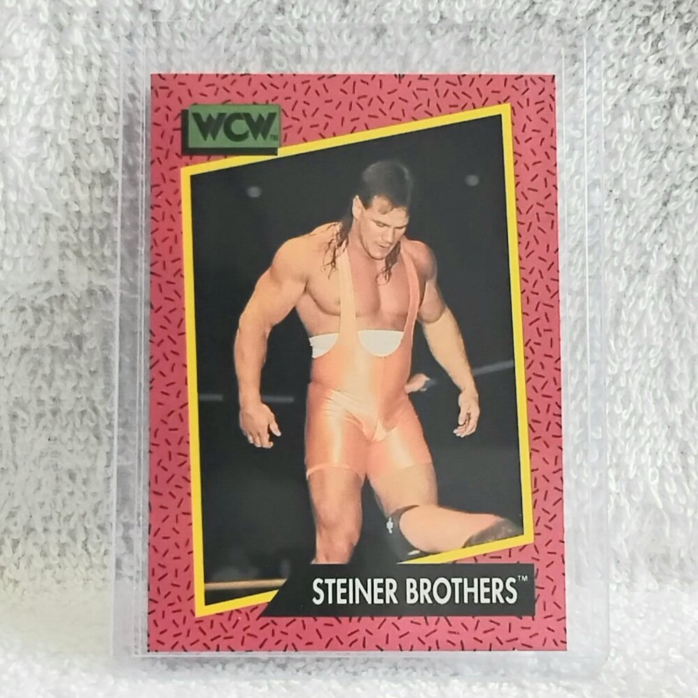 5/$20 Excellent 1991 Impel Scott Steiner WCW Wrestling Card 108!!